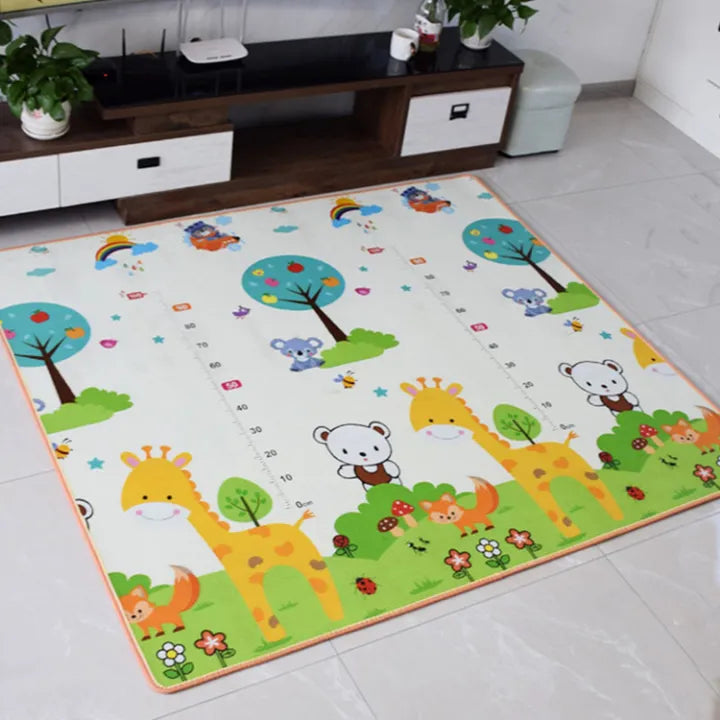 Double-Sided Baby Crawling Mat – Waterproof Foam Playmat for Infants & Toddlers