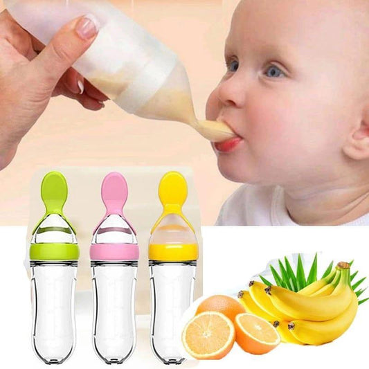 Silicone Baby Food Squeeze Feeder – BPA Free