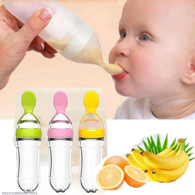 Silicone Baby Food Squeeze Feeder – BPA Free