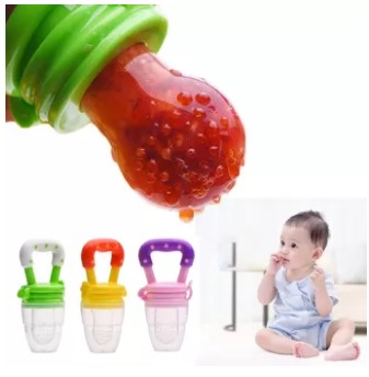 Baby Fruit Feeder Pacifier – Silicone Fresh Food Nibbler & Teething Toy