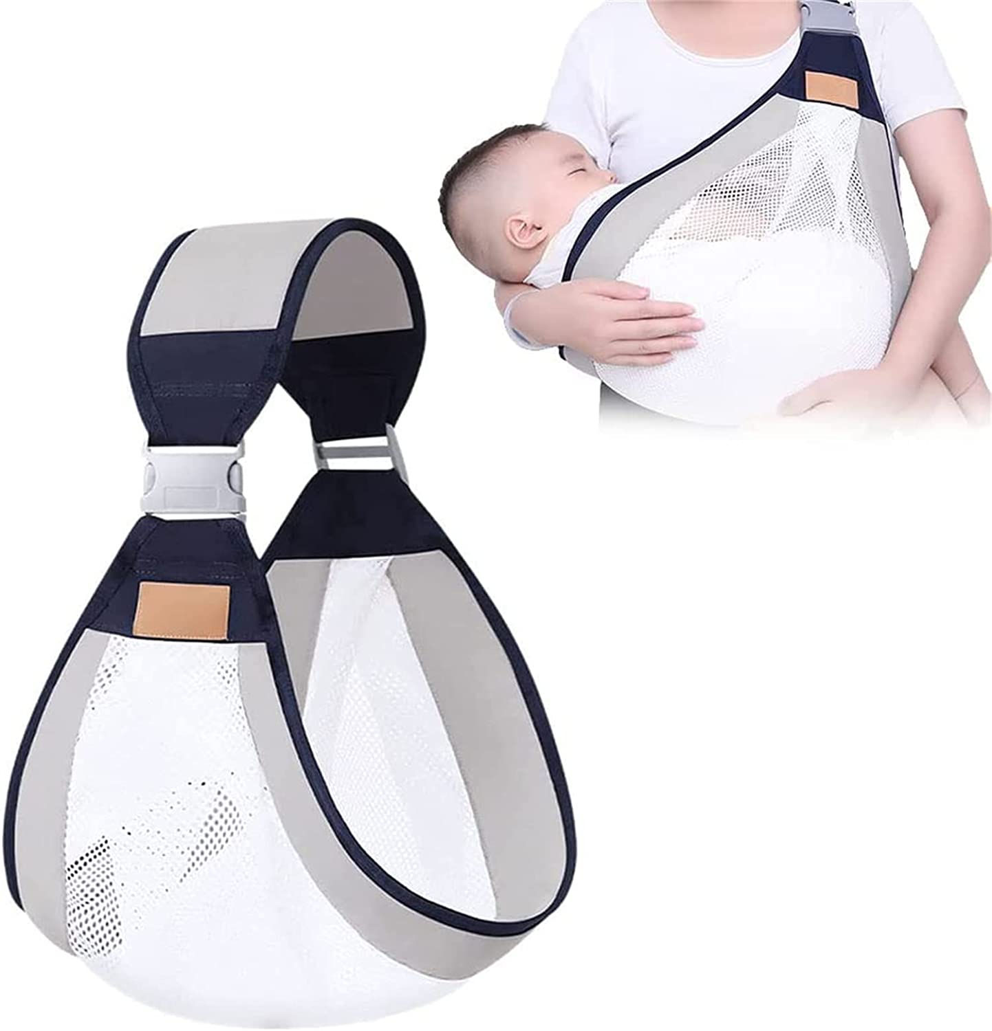 Ergonomic One-Shoulder Baby Carrier Sling – Lightweight Labor-Saving Baby Strap (1PC)