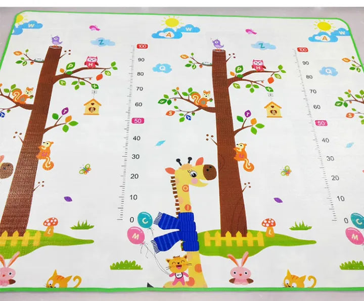 Double-Sided Baby Crawling Mat – Waterproof Foam Playmat for Infants & Toddlers