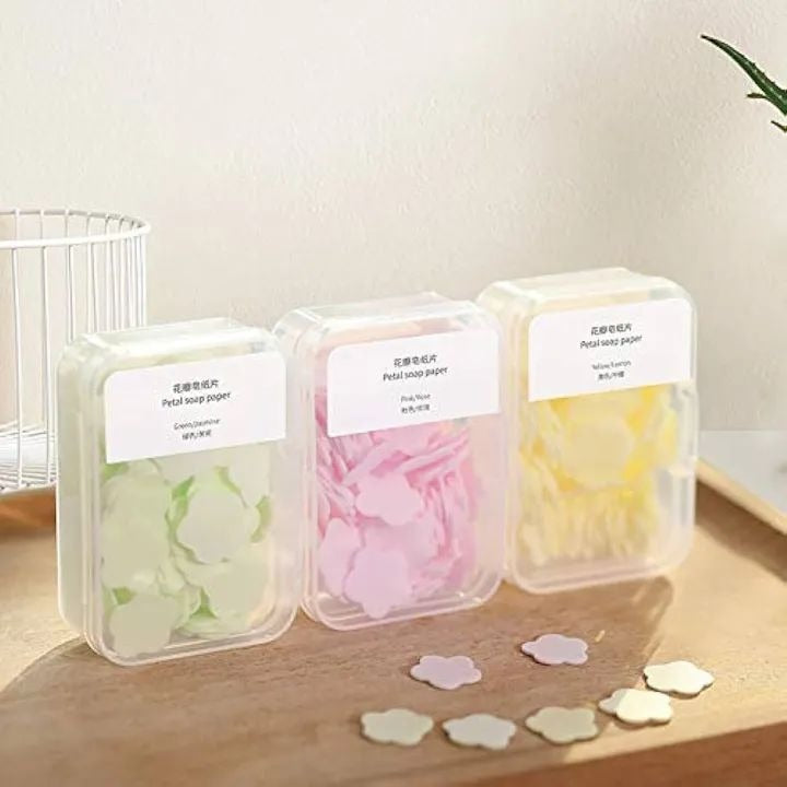 Paper Soap with Portable Tube Bottle