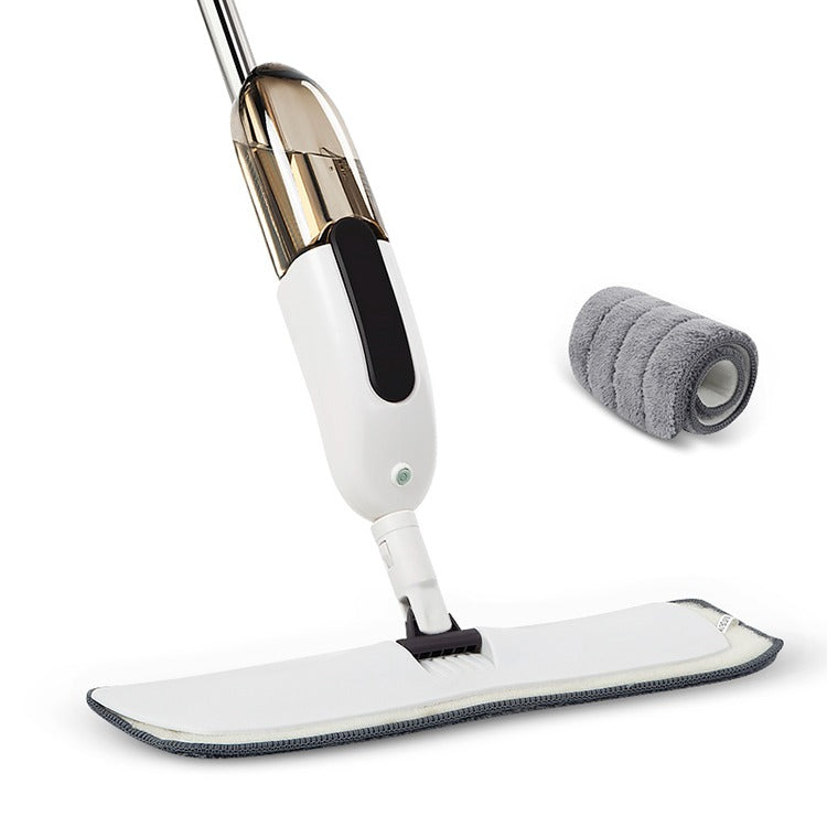 Magic Spray Flat Mop – Microfiber Floor Cleaning Mop with Built-In Spray
