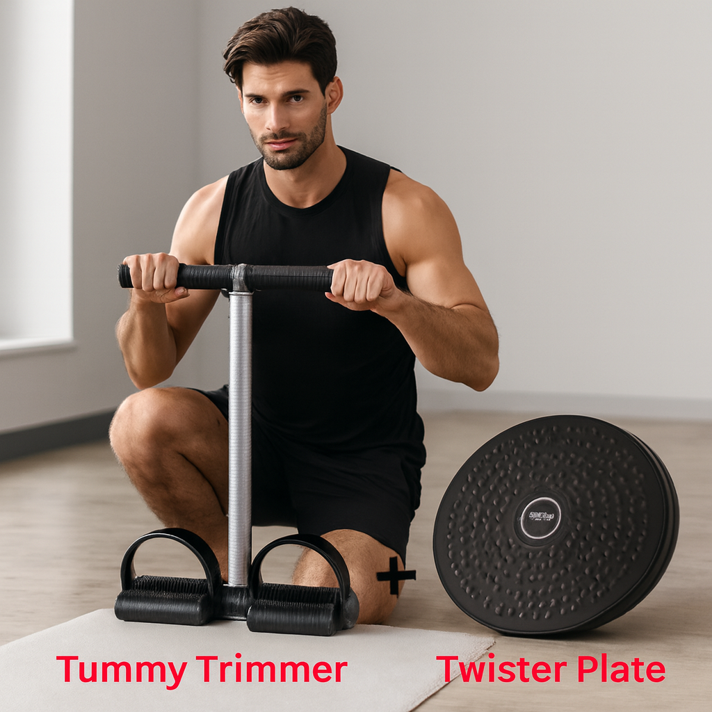 Twister Disc & Tummy Trimmer Fitness Combo