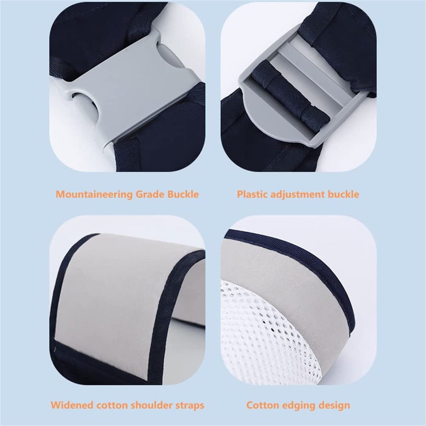Ergonomic One-Shoulder Baby Carrier Sling – Lightweight Labor-Saving Baby Strap (1PC)