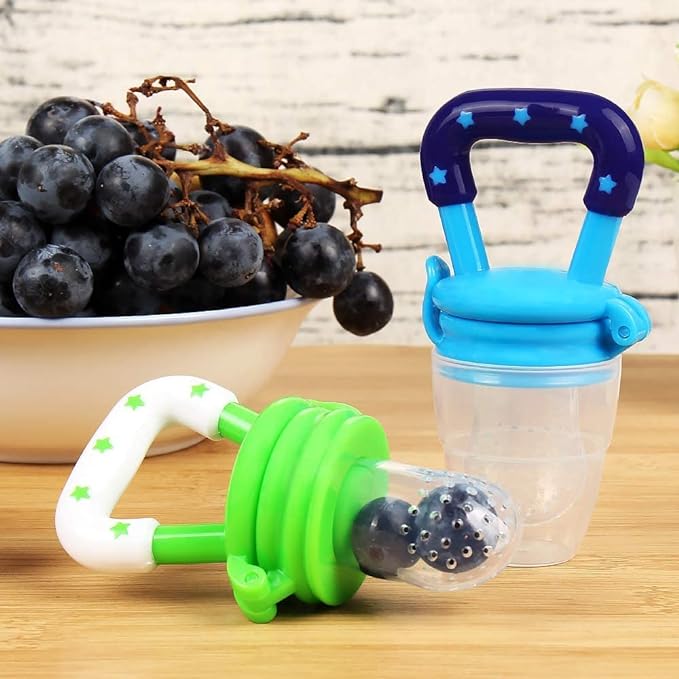 Baby Fruit Feeder Pacifier – Silicone Fresh Food Nibbler & Teething Toy