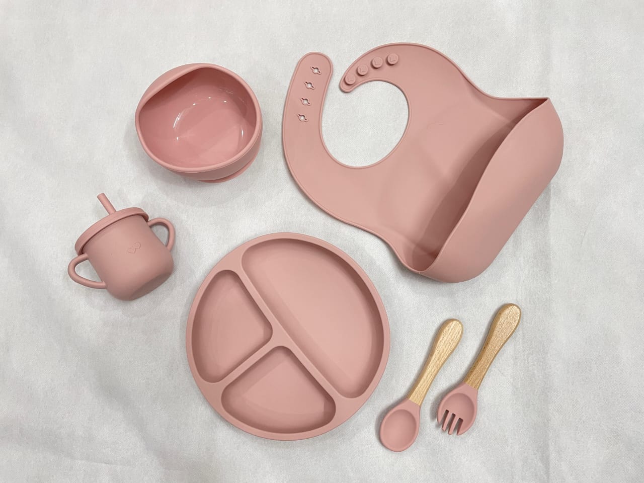 Premium Silicone Baby Feeding Set