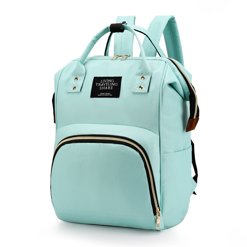 Large Capacity Mummy Bag – Multi-Function Waterproof Baby Care Backpack