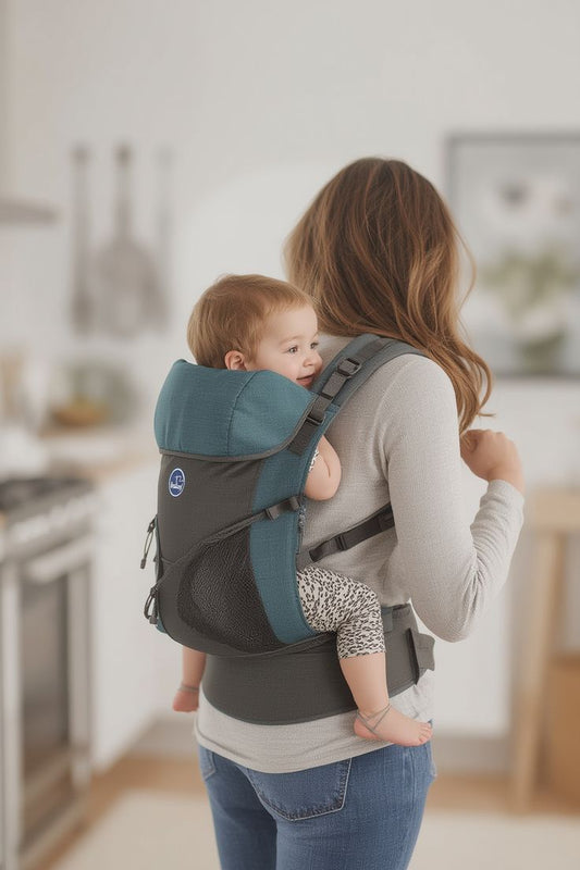 4-in-1 Ergonomic Baby Carrier – Comfortable & Secure Carrying Solution