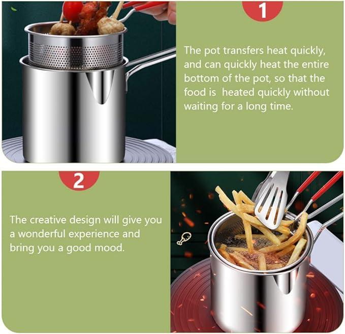 French Fry Basket Holder – Stainless Steel