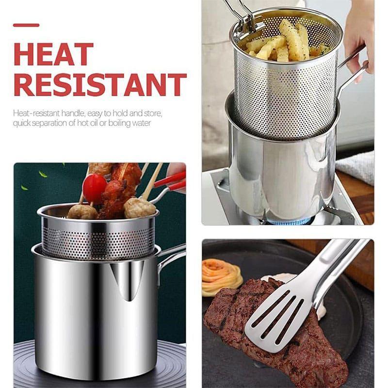 French Fry Basket Holder – Stainless Steel