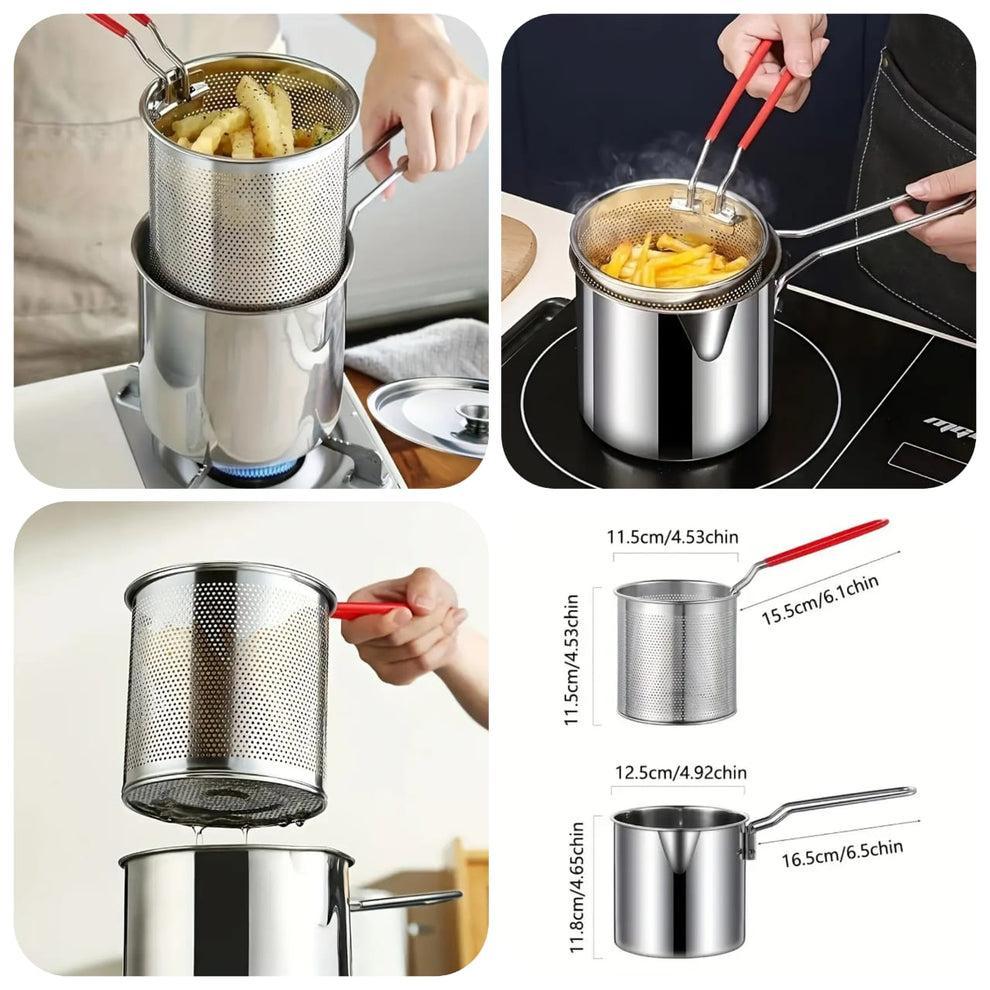 French Fry Basket Holder – Stainless Steel