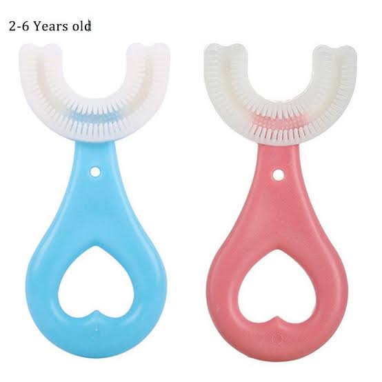 Kids U-Shaped Toothbrush – 360° Baby Teeth Cleaning Brush for Easy Oral Care