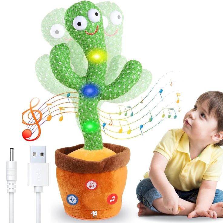 Dancing Cactus – Musical Toy for Kids